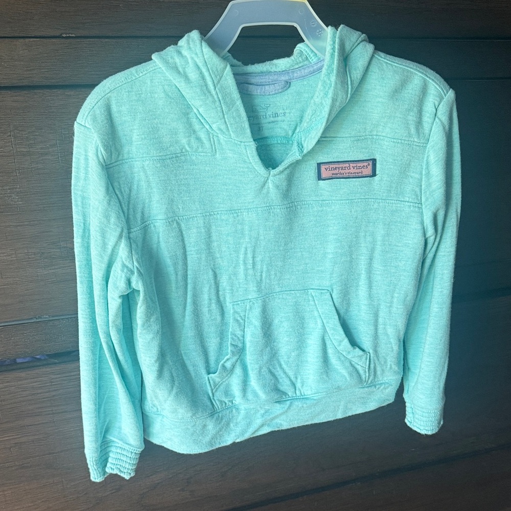 Vineyard Vines Aqua Pullover Hoodie